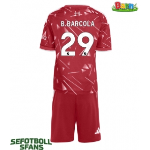Liverpool Bradley Barcola #29 Hemmaställ Barn 2026-27 Kortärmad (+ Korta byxor)